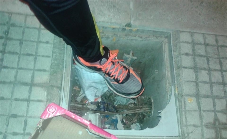Runner coratini, attenti ai marciapiedi di via Santa Faustina «sennò la gamba fa “crack”»