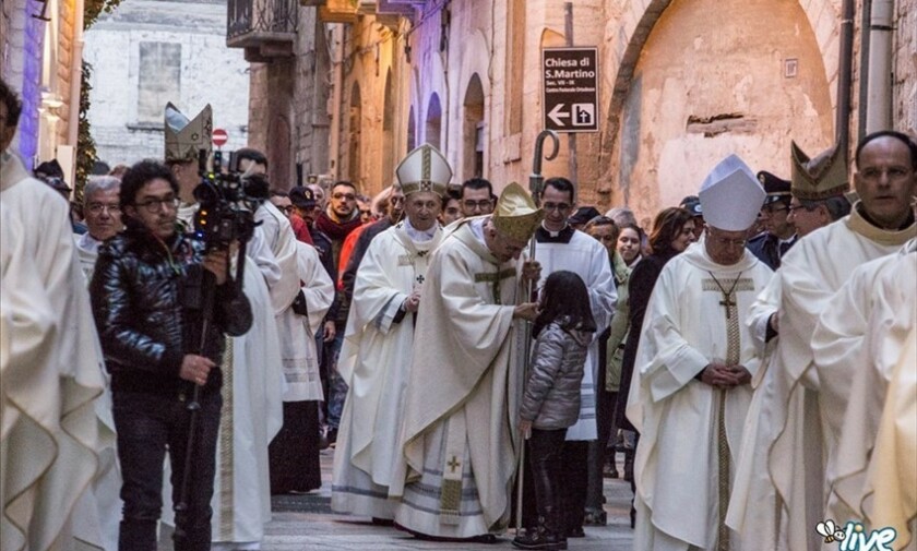 Mons. Leonardo D'Ascenzo per la prima volta in Diocesi