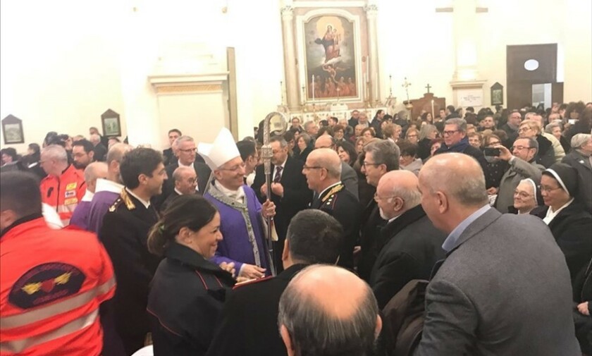 La prima visita pastorale del nuovo vescovo