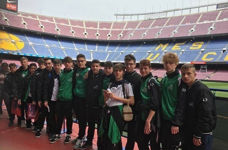 I giovanissimi della Virtus Corato protagonisti sul campo del Barcellona