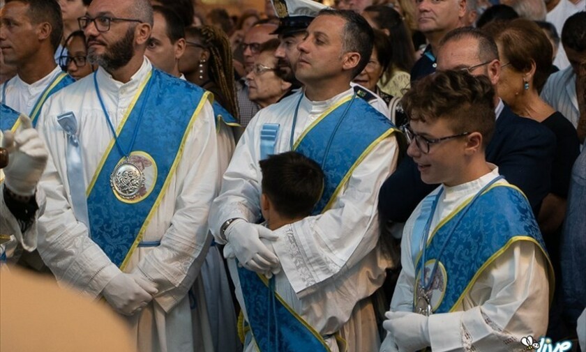 San Cataldo riabbraccia i coratini per la prima processione della festa