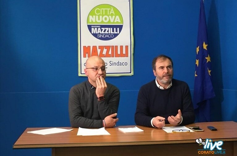 Da destra: Massimo Mazzilli e Antonio Patruno