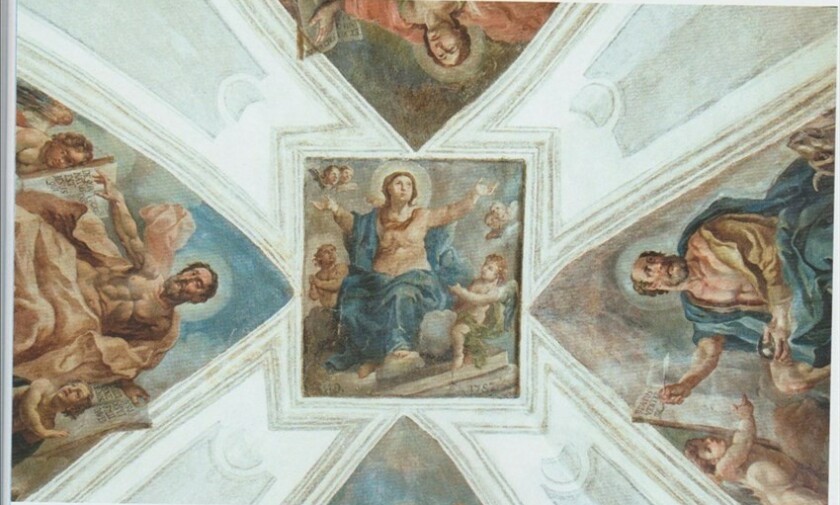 La chiesa e il convento dei Cappuccini a Corato. Dipinti murali del 1782