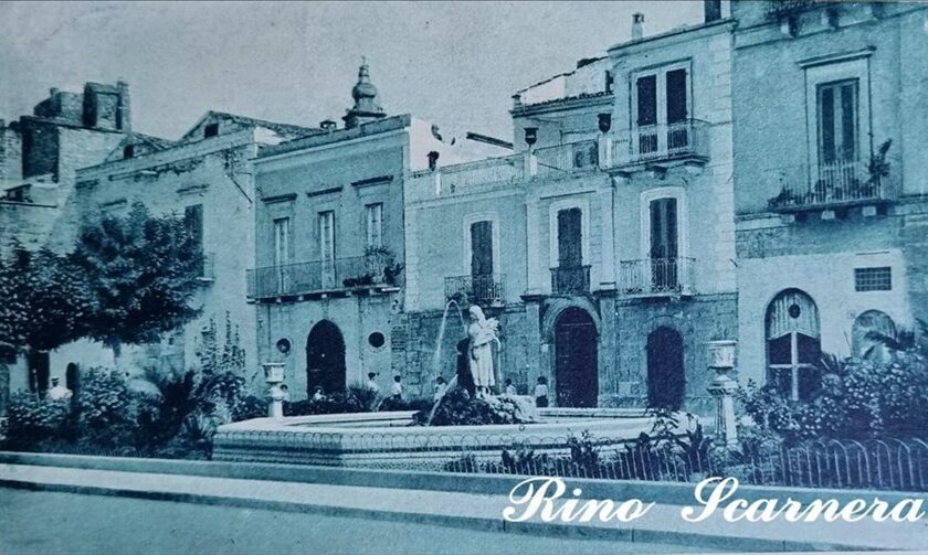 La fontana della Montagnola nel 1928