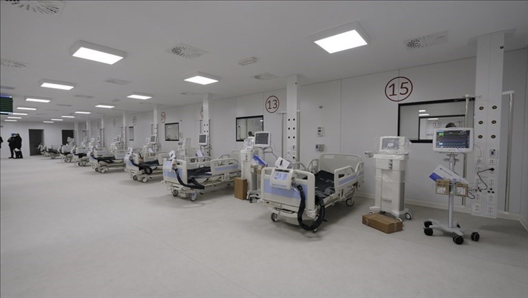 Ospedale Covid in Fiera