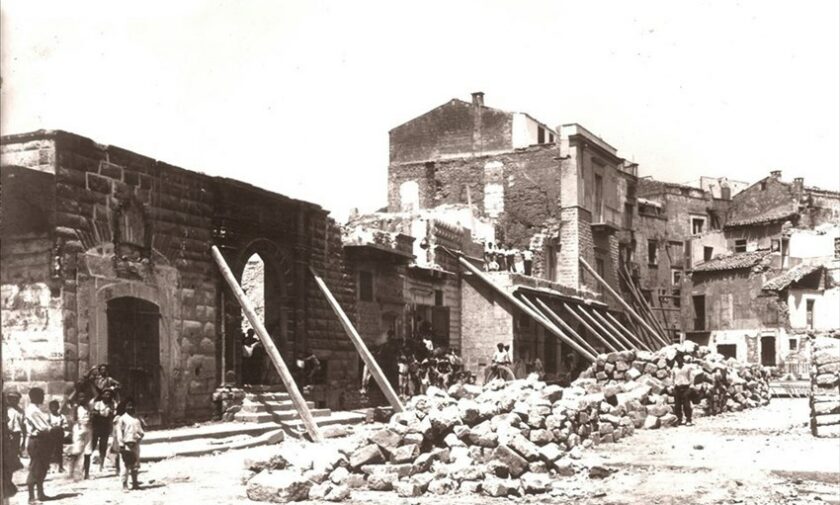 Cento anni fa i crolli che fecero sprofondare il centro storico di Corato