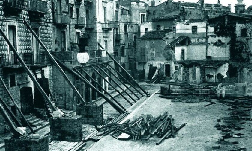 Cento anni fa i crolli che fecero sprofondare il centro storico di Corato