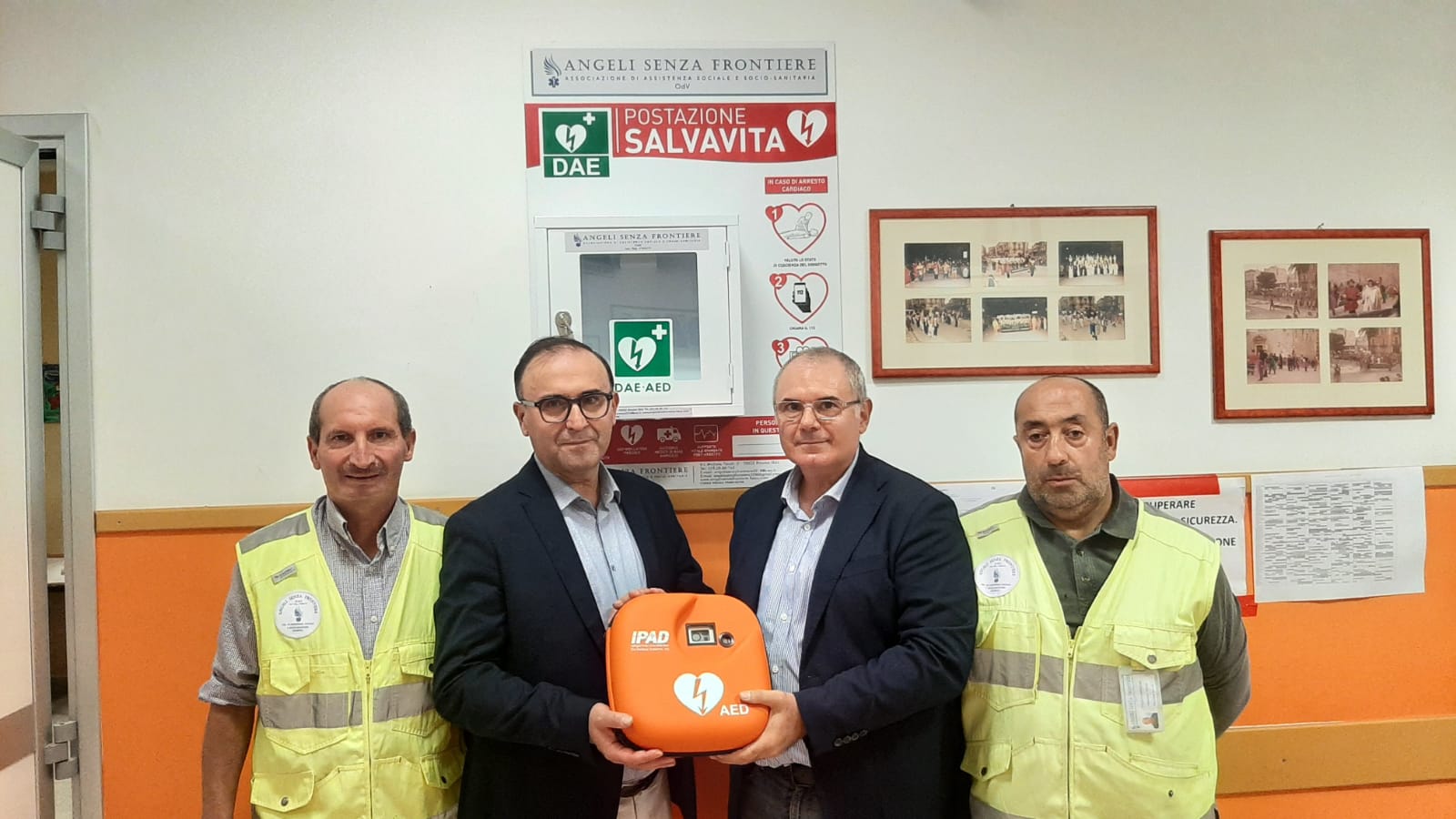 Da ieri l’istituto superiore “Oriani-Tandoi” è un istituto completamente cardioprotetto