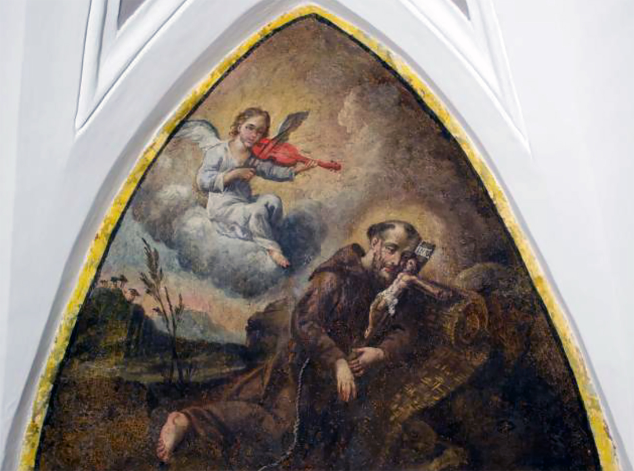 Ottocento anni dal Transito di San Francesco: ai Cappuccini un recital e la visita alle lunette