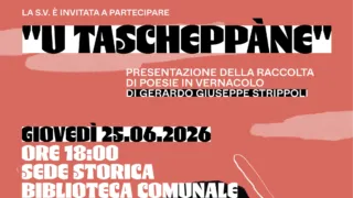 Arriva “U tascheppàne”, la raccolta di poesie in vernacolo di Gerardo Giuseppe Strippoli
