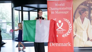 Trionfo per Anna Quercia: splendido argento al Campionato Mondiale di massaggio